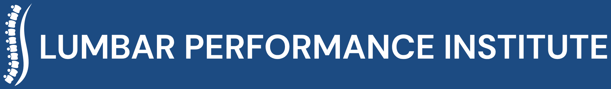 Logo for the Lumbar Performance Institute founded by physical therapist Dr. Brandon Launstein, DPT